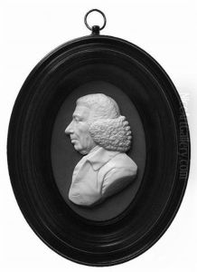 Thomas Reid, Profile To The Left, Wearing Coat And Waistcoat And Physical Style Wig by James Tassie