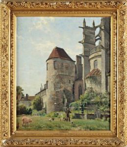 Le Chevet De La Cathedrale De Senlis