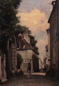 Une Rue A Senlis Une Rue A Senlis