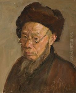 Drei Portraits Von Chinesen
