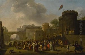The Prisoners Returning To Besancon In 1793