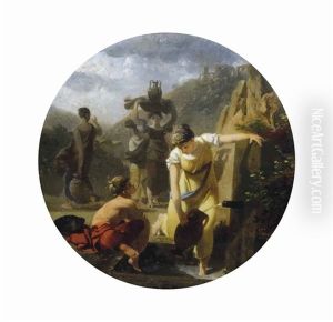Femmes A La Fontaine