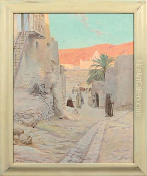 Promeneurs A Bou-saada - view 1