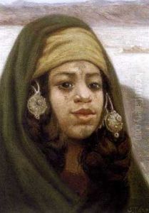 Jeune Kabyle Aux Boucles D'oreilles