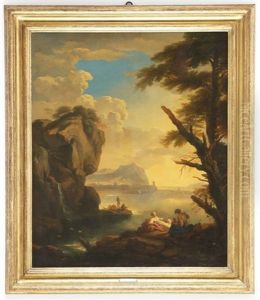 Costa Ligure Con Figure E Punta by Carlo Antonio Tavella, Il Solfarola
