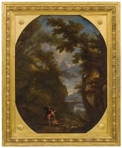 Landschaft Mit Pyramus Und Thisbe by Carlo Antonio Tavella, Il Solfarola