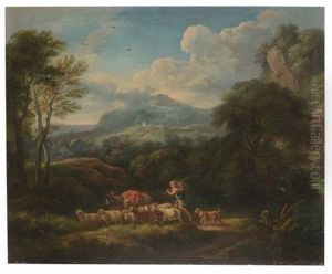 Paesaggio Con Pastorelle by Carlo Antonio Tavella, Il Solfarola