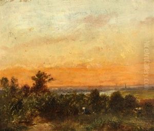 Landscape Near Cleves by Dirk Arnoldus Tavenraat