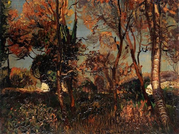 Herbstliche Baumlandschaft - view 1