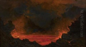 Kilauea At Night