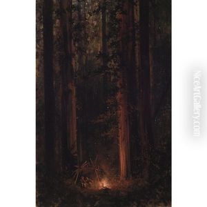 Into The Woods by Jules Tavernier