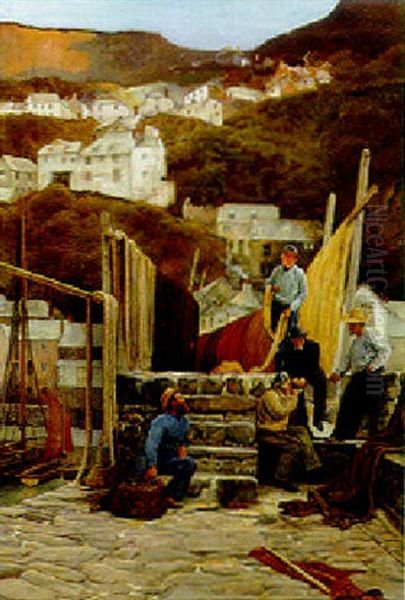 Mending The Nets - view 1