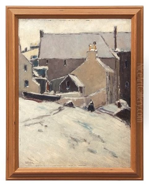 Snow In Kirkcudbright - view 1