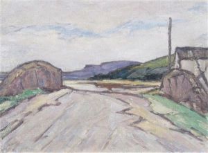On The Road To Broddick, Arran by Ernest Archibald Taylor