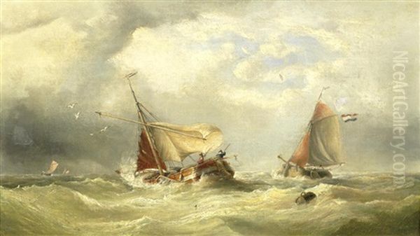Shipping In Choppy Waters (a Pair) - view 1