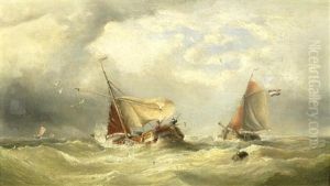 Shipping In Choppy Waters (a Pair) Shipping In Choppy Waters (a Pair)