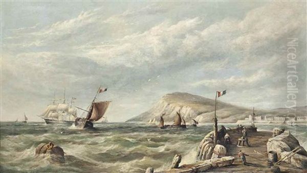 Bustling Activity Off The French Coast - view 1