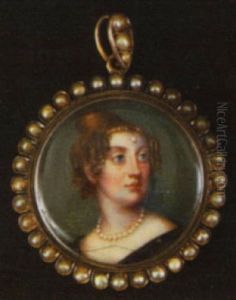 Portrait Of Lady Elizabeth Harcourt by W.T. William Taylor