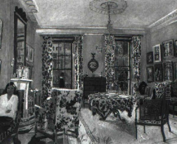 Two Figures In An Interior - view 1