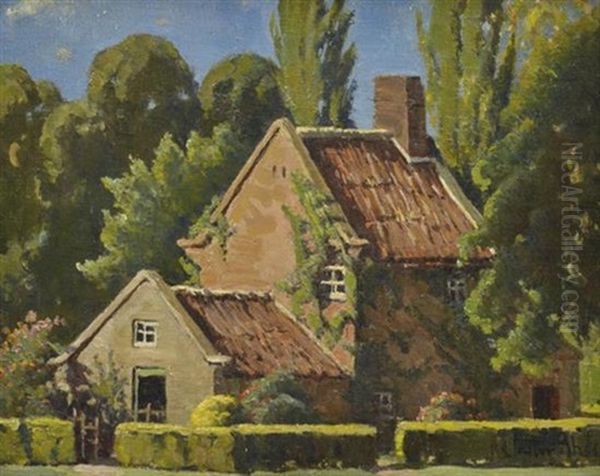 Captain Cook's Cottage - view 1
