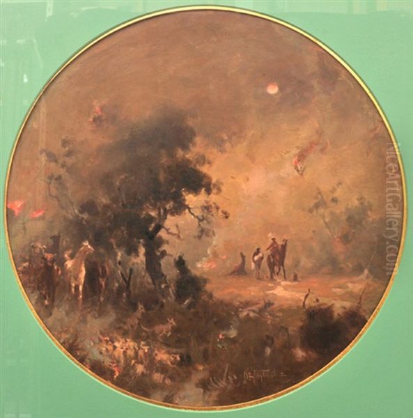Victorian Bushfire - view 1