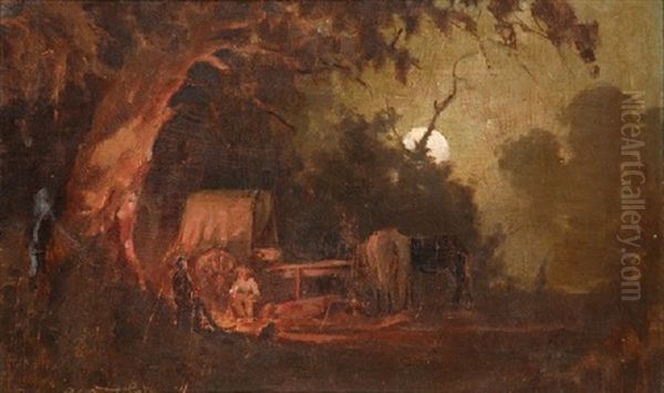 Swagmen In Moonlight - view 1