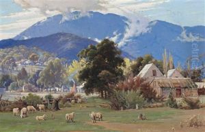 Mount Juliette, Healesville, Victoria by Robert Eagar Taylor-Ghee