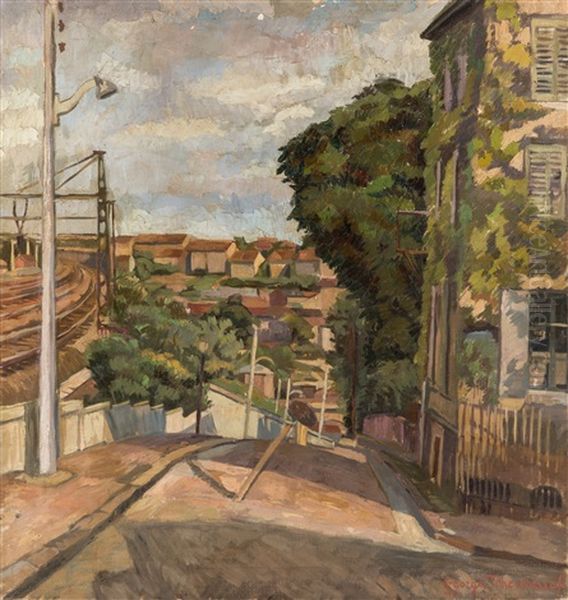 By The Railway - view 1