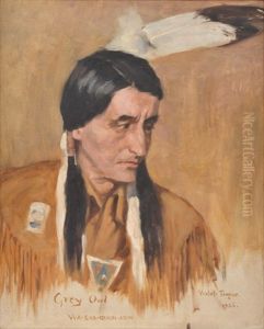 Portrait Of Grey Owl (wa-shin-quon-asin)