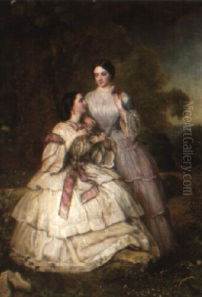 Sisters In A Glade - view 1