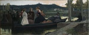 Partenza (gita In Barca) by Michele Tedesco