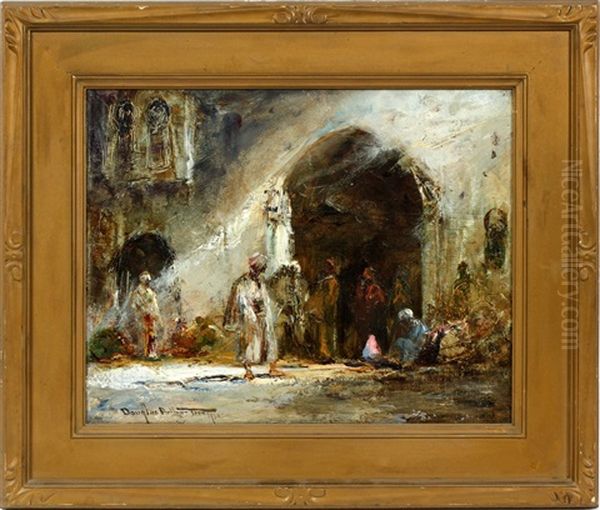 Figures In Archway - view 1