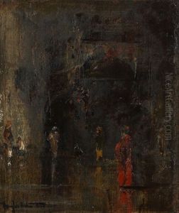 Orientalist Interior by Douglas Arthur Teed