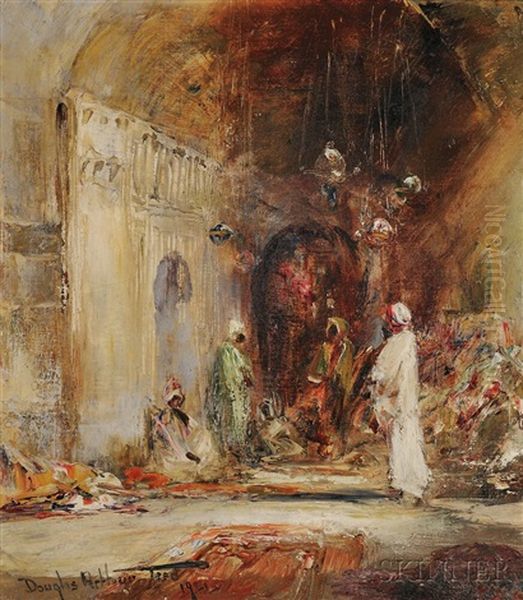 Orientalist Interior With Four Figures - view 1