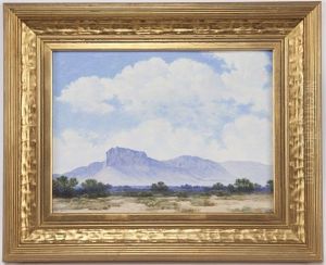 Summer Clouds Over Guadalupe by Lewis Woods Teel
