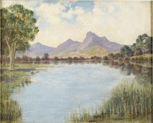 El Lago De San Jose by Lewis Woods Teel
