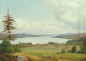 Norsk Landskab by Christian Martin Tegner