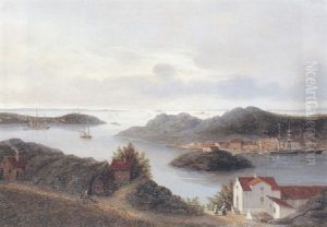 Udsigt Over Trondheim by Christian Martin Tegner