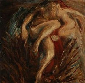 Prometeus Og Ilden" (prometheus And The Fire) by Rudolf Christopher Puggard Tegner