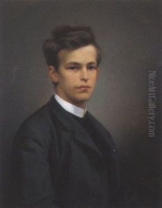 Portrait Wilhelm Wollanchs by Georg Teibler