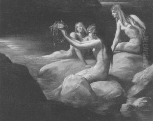 Die Rheintochter Mit Dem Schatz Der Nibelungen
