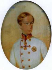 Kaiser Franz Joseph I. Von Osterreich by Karl Teibler