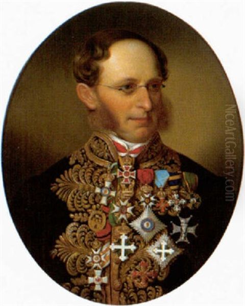 Freiherr Von Czornig, Osterreichischer Minister, Begrunder Des Statistischen Zentralamtes - view 1