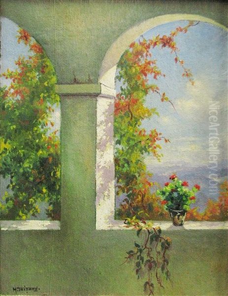 The Terrace Of Queen Maria's Castle In Balcic - view 1