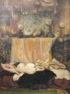 Nude On The Sofa by Misu Teisanu