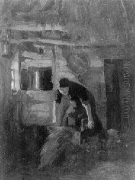 Stalinterieur Met Boerin - view 1