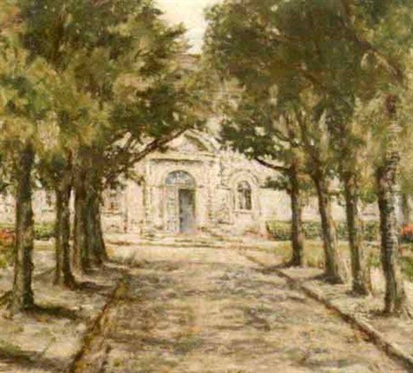 L'hopital De La Rochefoucauld, Vue Prise De L'entree - view 1