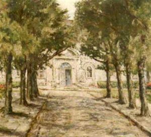 L'hopital De La Rochefoucauld, Vue Prise De L'entree