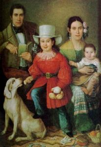 La Familia De Tomas Nestares by Rafael Tejeo