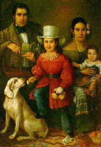 Familia De Tomas Nostares Reyes by Rafael Tejeo